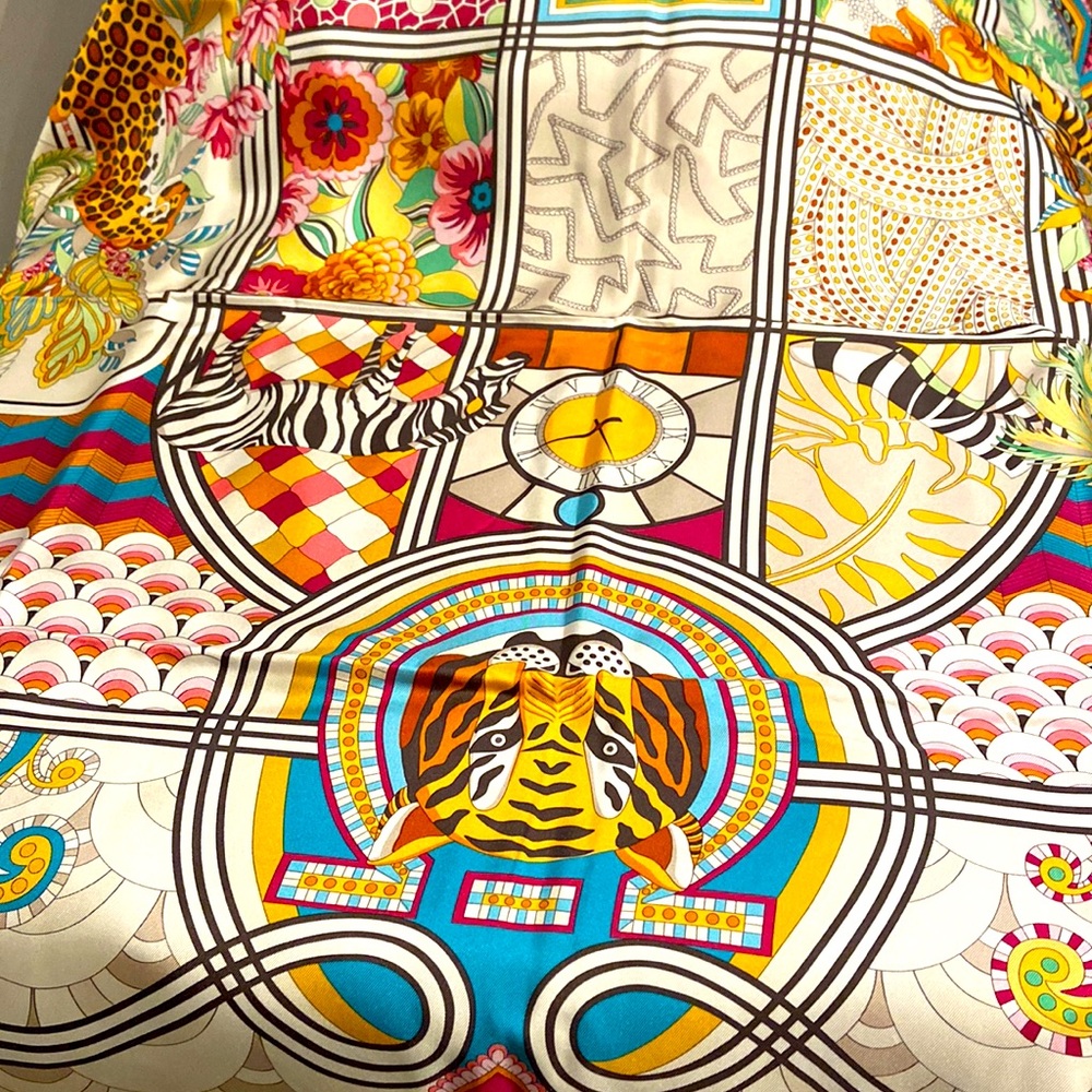 Salvadore Ferragamo Silk scarf